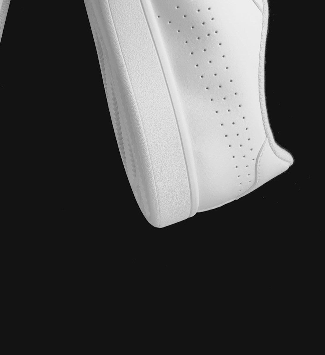 White Classic Cupsole Sneaker - detail view