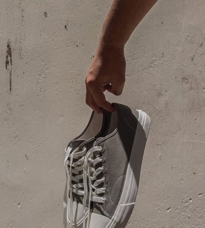 Grey Canvas Low-Top Sneaker - alternate view