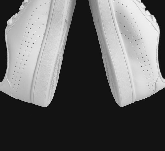 White Classic Cupsole Sneaker - main view